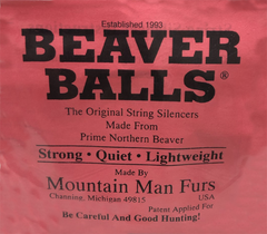 Load image into Gallery viewer, Mountain Man Furs - Beaver Balls STRING SILENCERS