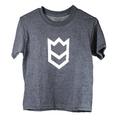 Load image into Gallery viewer, Wild Valley Crew T-Shirt - Black Haze - Youth
