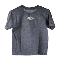 Load image into Gallery viewer, Wild Valley Crew T-Shirt - Black Haze - Youth