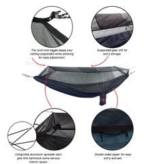Load image into Gallery viewer, Grand Trunk - Skeeter Beeter XT Mosquito Net Hammock