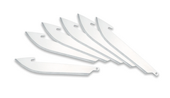 Load image into Gallery viewer, 3.5" RazorSafe™ System Drop-Point Replacement Blades (6 pieces)