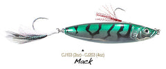 Load image into Gallery viewer, CRASHER JIG - CHROME CHARTREUSE - 4", 2oz