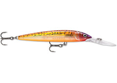 Load image into Gallery viewer, Rapala Down Deep Husky Jerk® 4" (DHJ10); 7'-16'; Glass Purple Sunfire