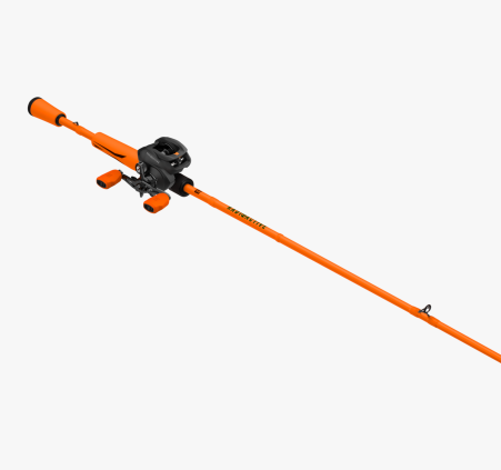 13  Fishing - Radioactive Orange/Modus Casting Rod Combo