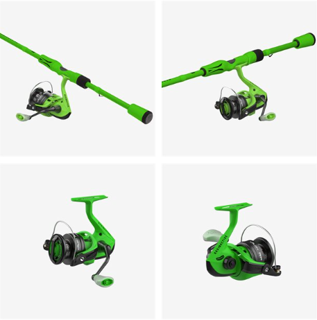 13 Fishing Radioactive Pickle Spinning Combo