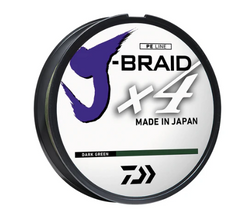 Load image into Gallery viewer, Daiwa - J-Braid 4x - Dark Green
