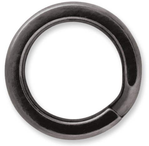 VMC - Black Stainless Steel Split Ring