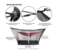 Load image into Gallery viewer, Grand Trunk - Mozzy 360 Hammock Bug Net Shelter
