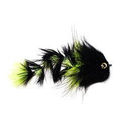 Load image into Gallery viewer, 6&quot; Black/Chartreuse FGC Fly
