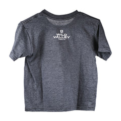 Load image into Gallery viewer, Wild Valley Crew T-Shirt - Black Haze - Youth
