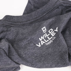 Load image into Gallery viewer, Wild Valley Crew T-Shirt - Black Haze - Youth

