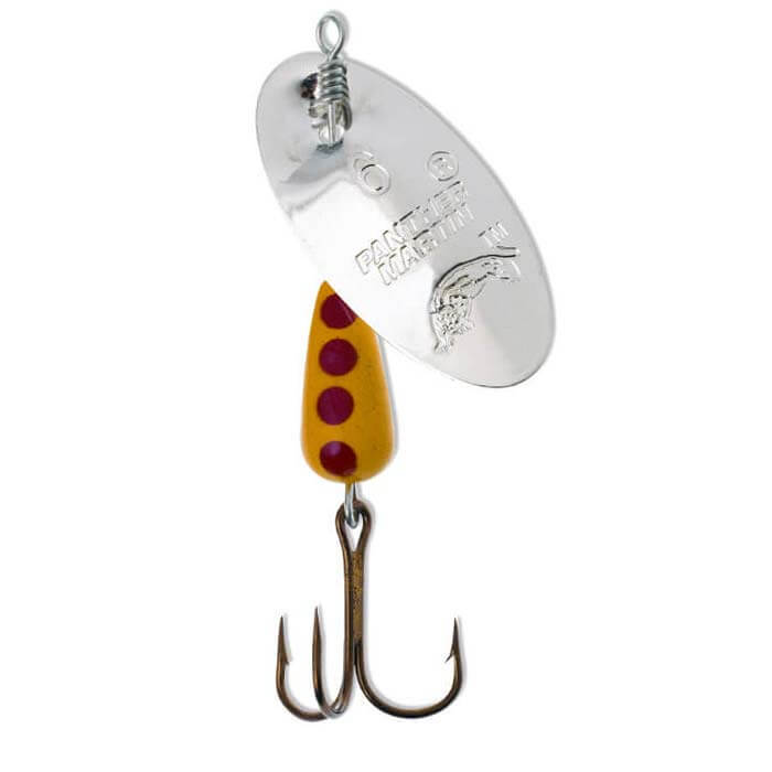 Panther Martin - SILVER PMR SYR - Size 4 - Treble Hook