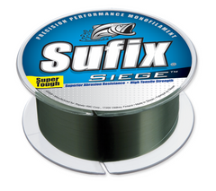 Load image into Gallery viewer, Sufix Siege® Monofilament Smoke Green 330 Yd. Spools
