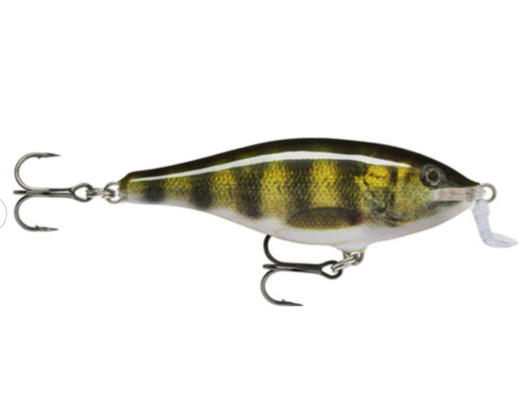 Rapala Shad Rap 08 Fishing Lure - Blue Gill Color, 2-5/8 Inch, Floating Minnow Bait
