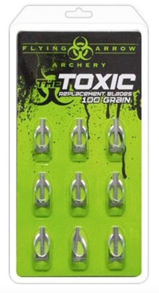 Toxic Broadhead 100 Grain Replacement Blades