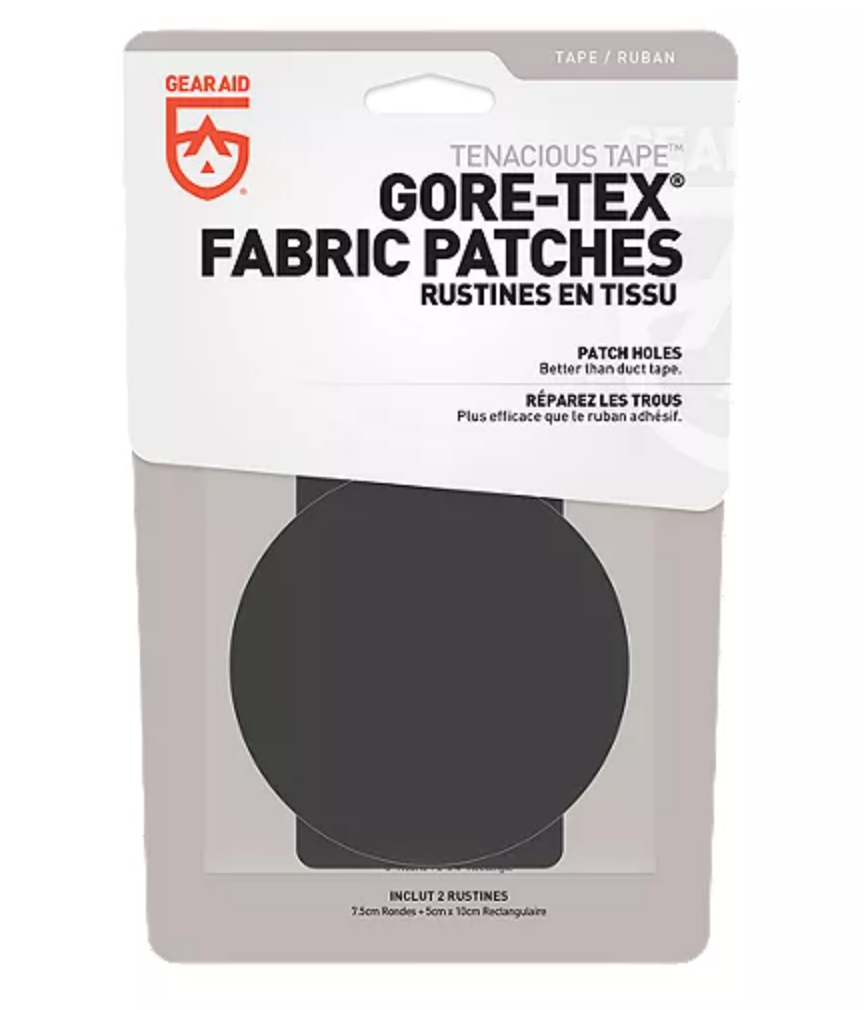 Gear Aid Gore-Tex Fabric Patches Tenacious Tape