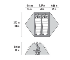 Load image into Gallery viewer, MSR - Hubba Hubba™ 2-Person Backpacking Tent
