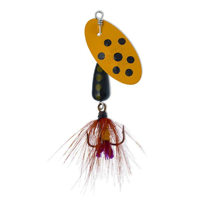 Panther Martin - SPOTTED FLY YELLOW BLACK PM SPF YB - Size 4 - Treble Hook