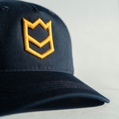 Load image into Gallery viewer, Wild Valley Ball Hat - Navy Blue - Youth
