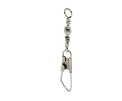 Load image into Gallery viewer, Mustad Barrel Swivel with Safety Snap
