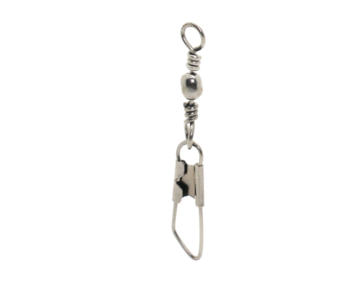 Mustad Barrel Swivel with Safety Snap