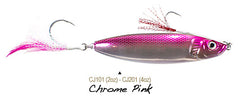 Load image into Gallery viewer, CRASHER JIG - CHROME CHARTREUSE - 4&quot;, 2oz
