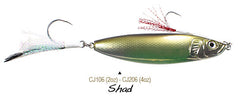 Load image into Gallery viewer, CRASHER JIG - CHROME CHARTREUSE - 4&quot;, 2oz
