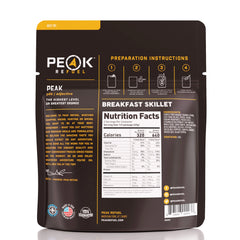 Load image into Gallery viewer, Peak Refuel Pouch - Breakfast Skillet - 100% Freeze Dried Meals
